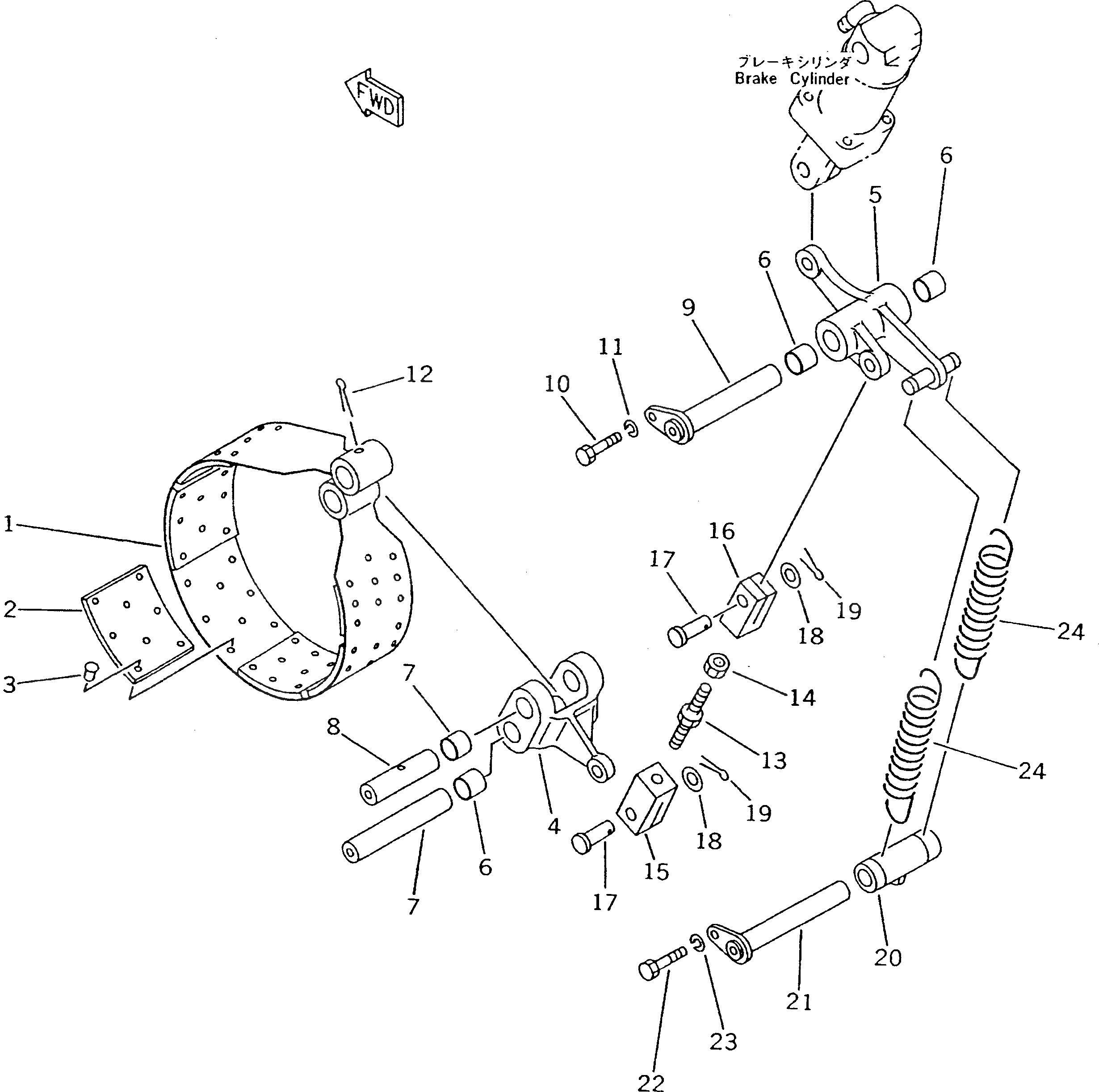 Болт 175-916-3170  Komatsu