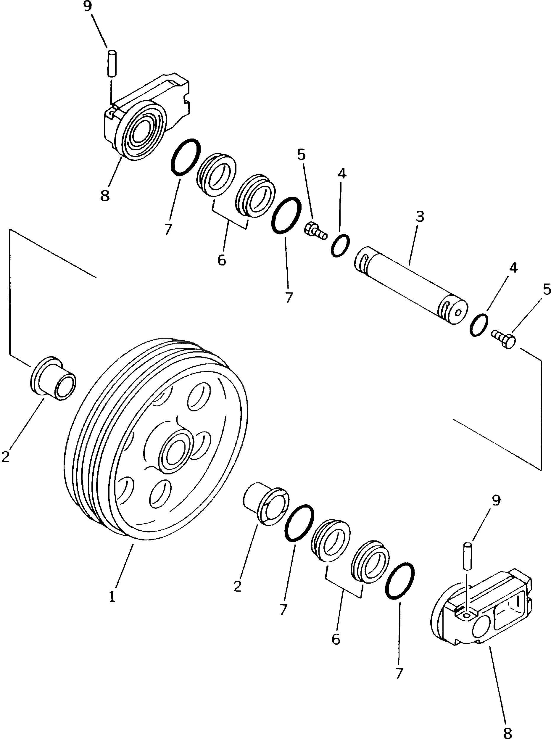 Кольцо уплотнительное (O-Ring) 20Y-30-K1730  Komatsu