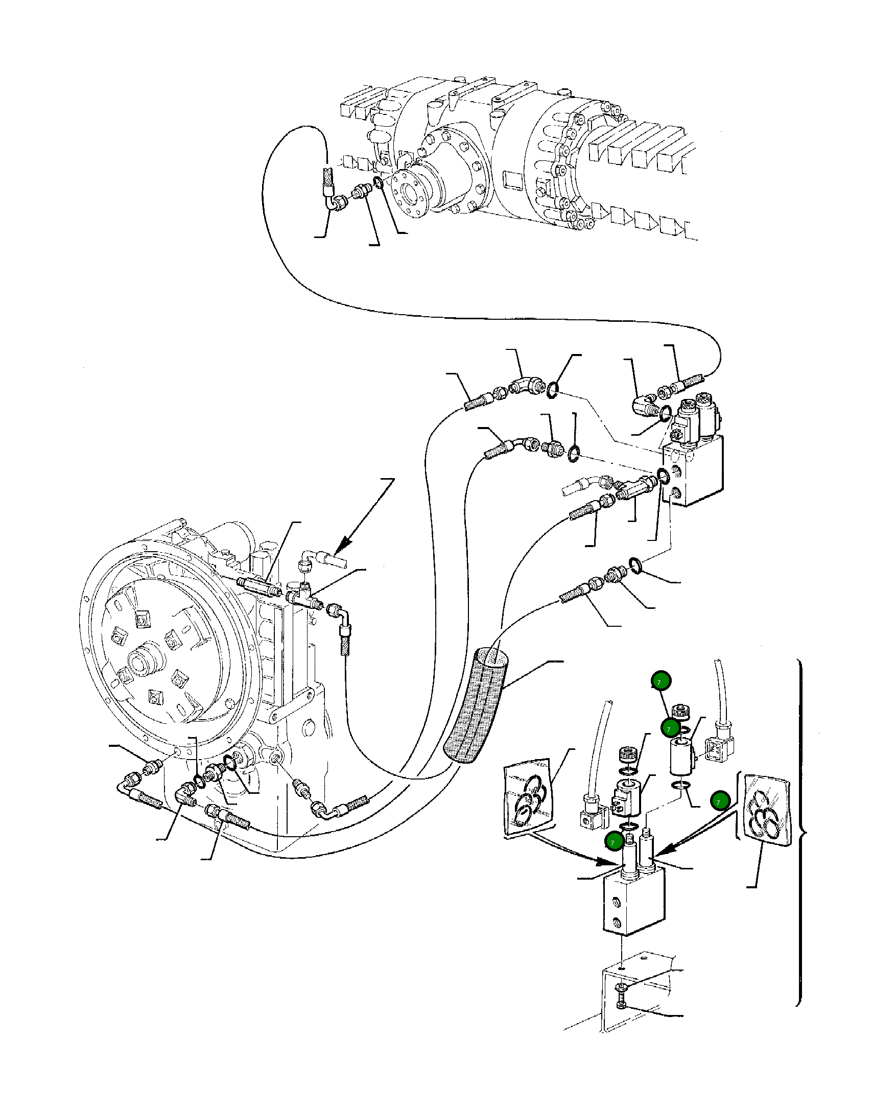 Кольцо уплотнительное (O-Ring) 845081005 Komatsu