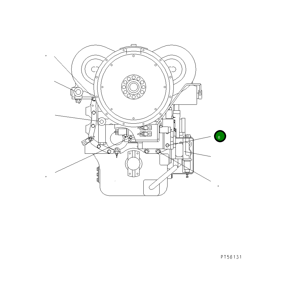 Болт DC8051116000 Komatsu