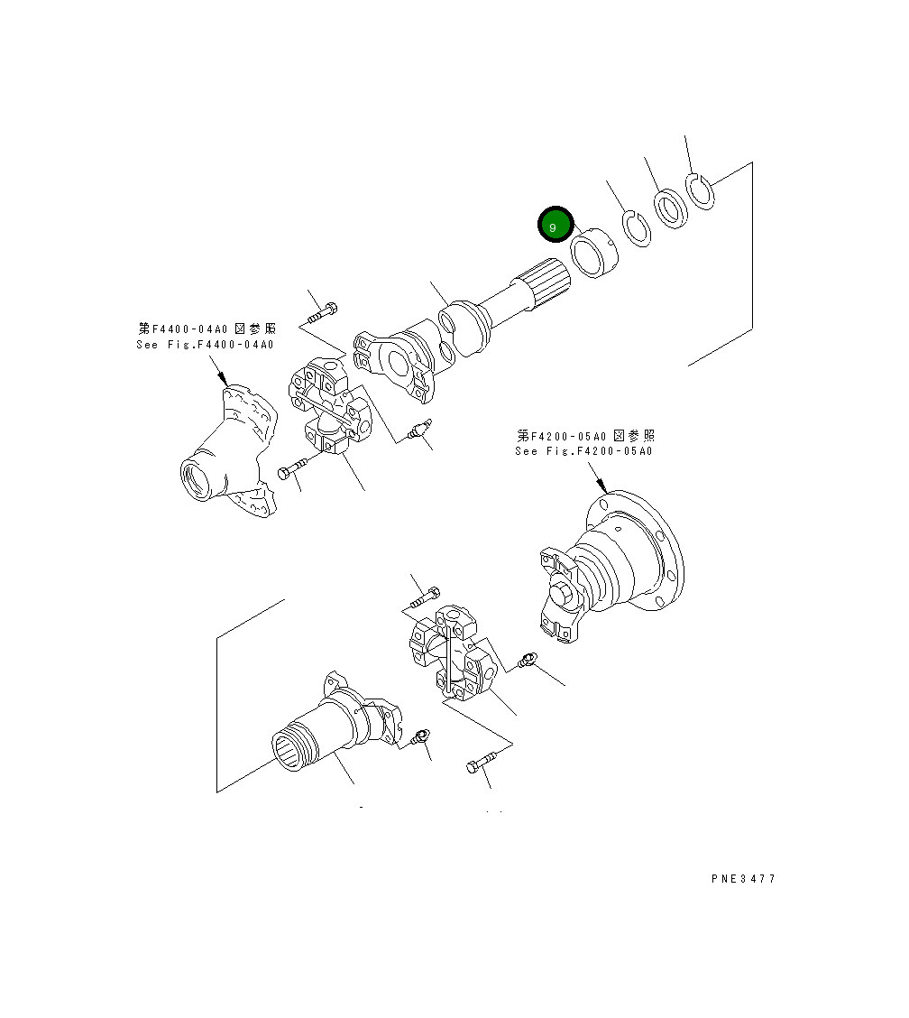Крышка 421-20-12682 Komatsu