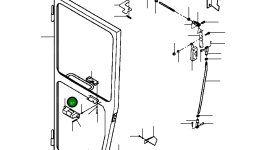 Крышка 1434 875 H1 Komatsu