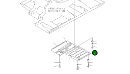 Крышка 20Y-54-21541 Komatsu