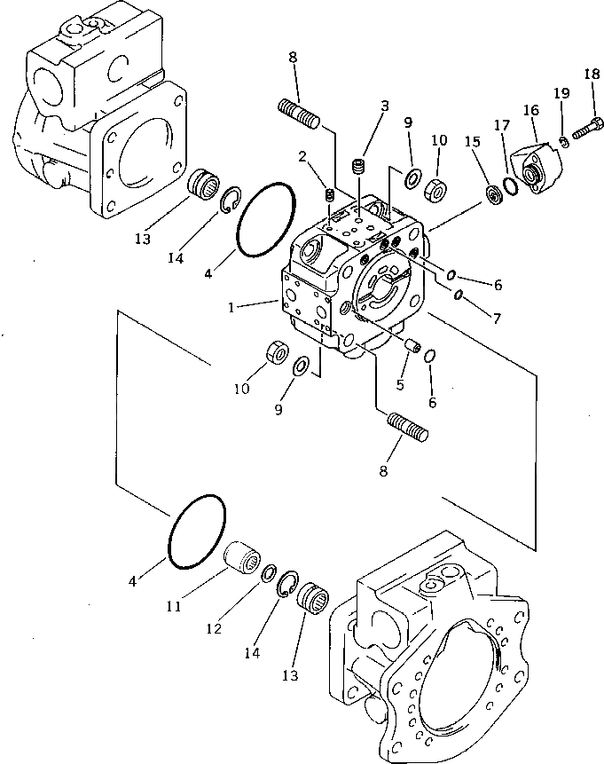Кольцо 708-21-12742  Komatsu