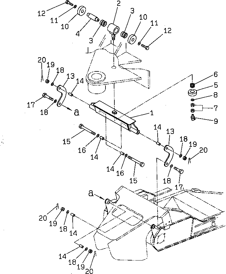 Болт 262-97-61690 Komatsu