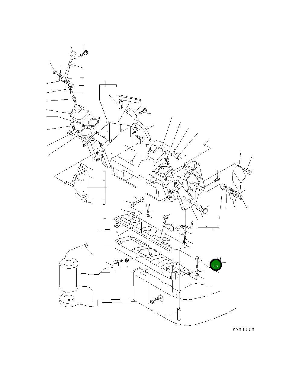 Болт YM26116-100902 Komatsu