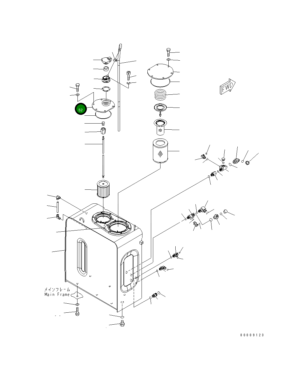 Крышка 20Y-60-31161 Komatsu