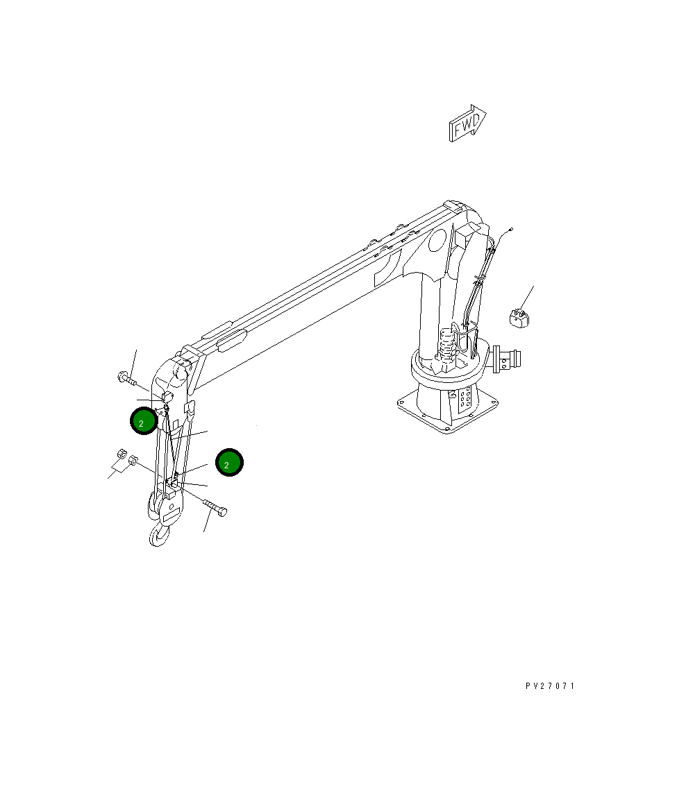 Кольцо UN08H691010 Komatsu