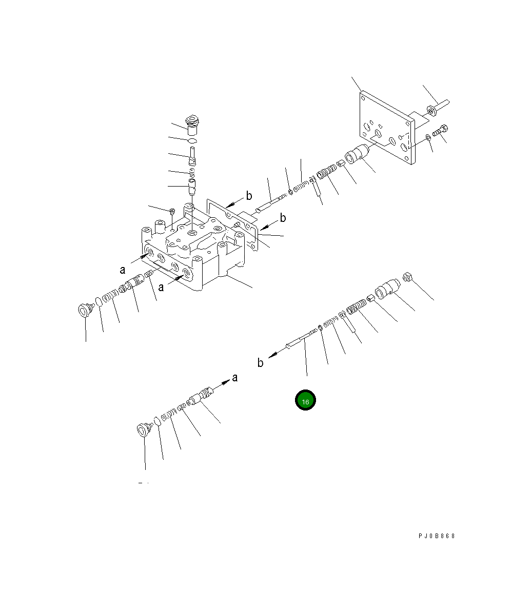 Болт 14X-40-11221 Komatsu