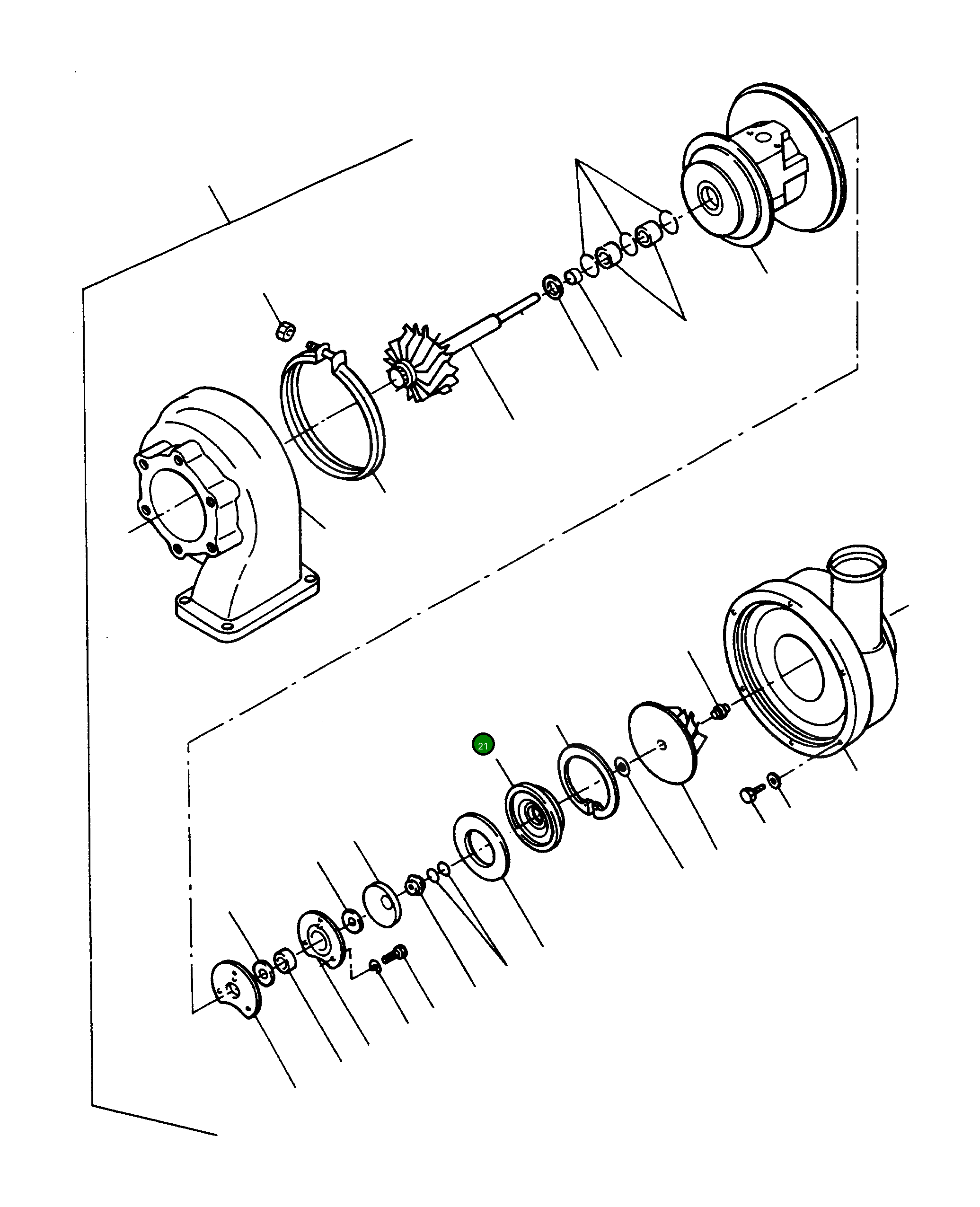 Крышка 2872879M1 Komatsu