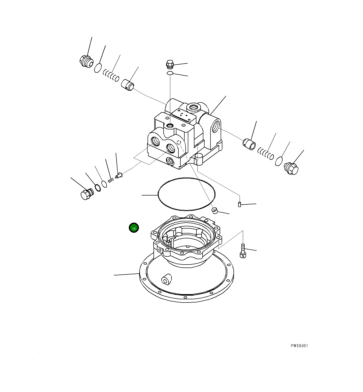 Кольцо уплотнительное (O-Ring) 706-7K-40040 Komatsu