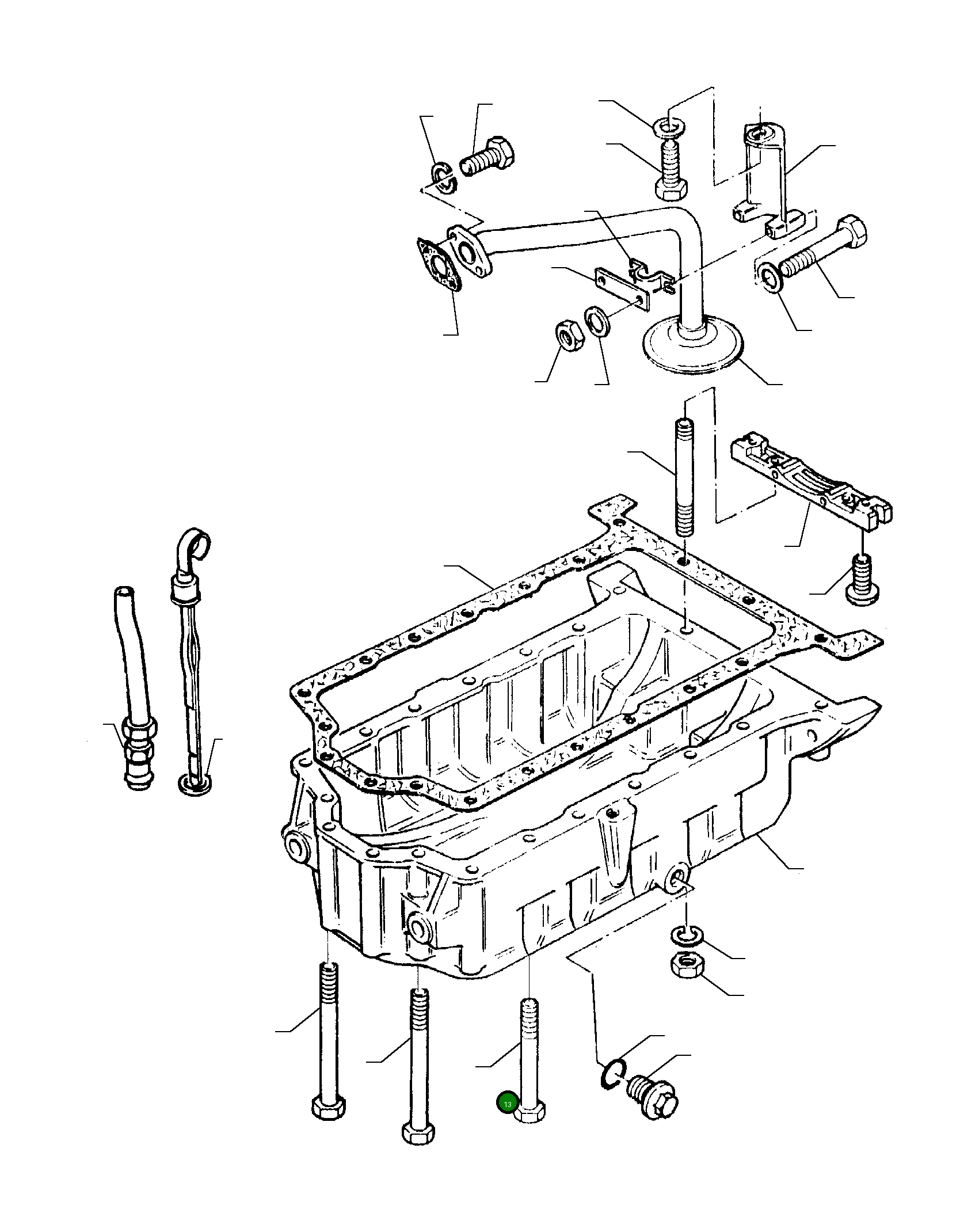 Болт PK2187332 Komatsu