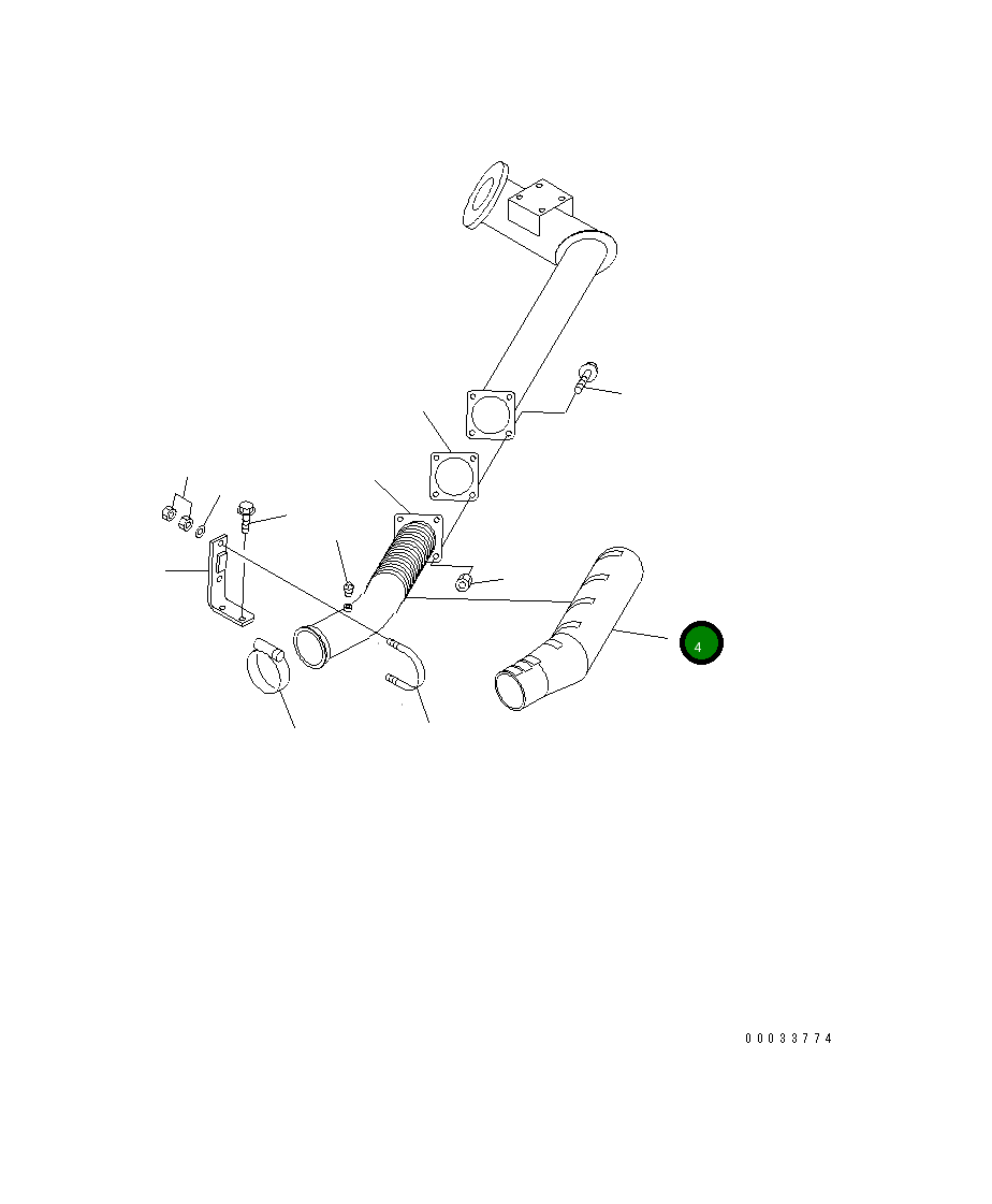 Крышка 567-02-71212 Komatsu
