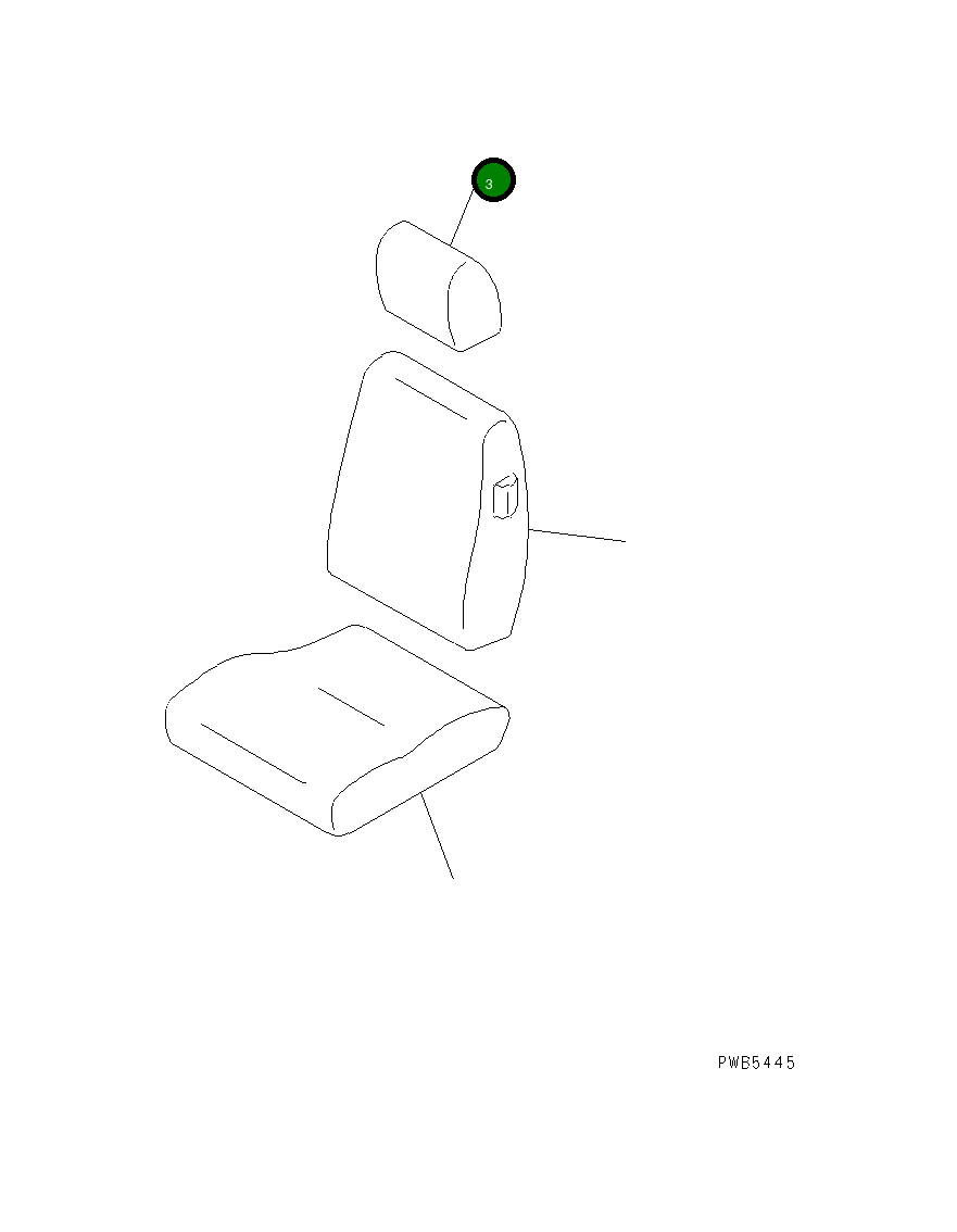 Крышка 20Y-57-21690 Komatsu