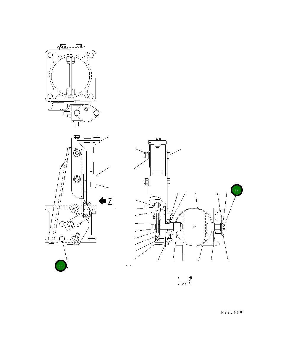 Болт MY0031-0816 Komatsu