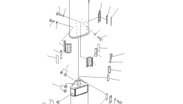 Болт 01010-B1040 Komatsu