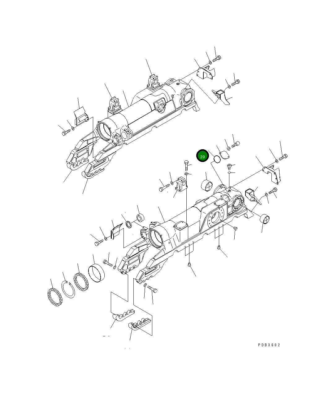Кольцо уплотнительное (O-Ring) 07000-05155 Komatsu