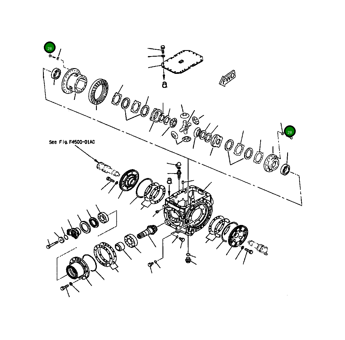 Болт 01010-E1440 Komatsu