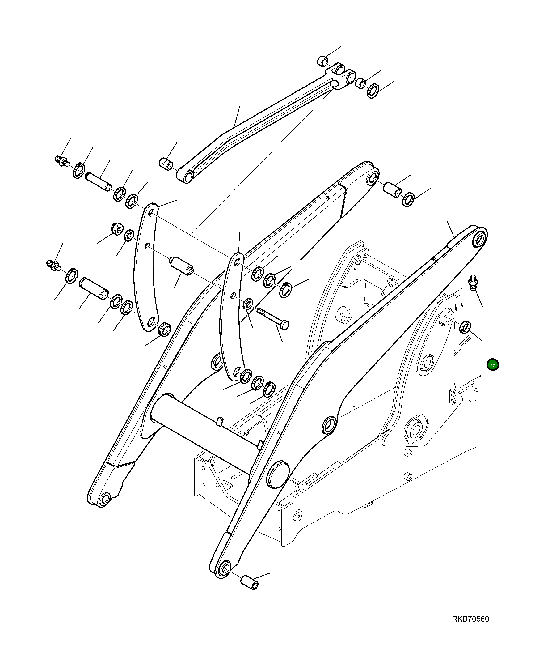 Кольцо 42N-70-11840  Komatsu