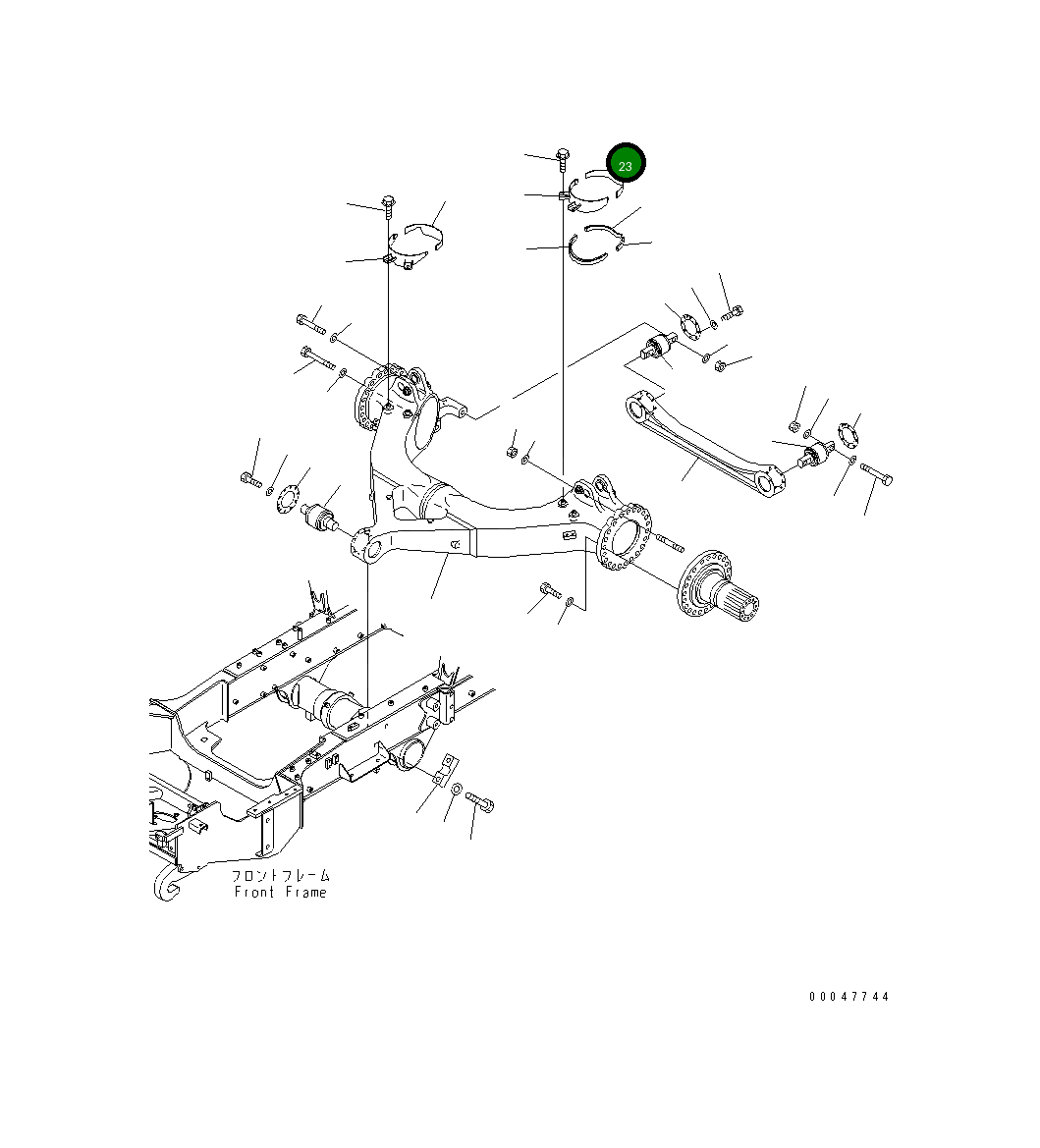Крышка 56D-50-11320 Komatsu