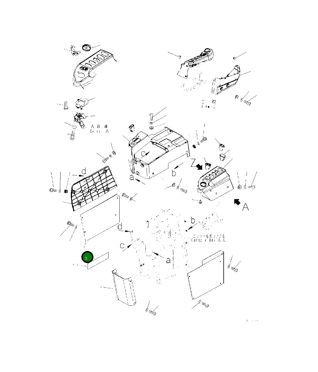 Крышка 419-43-55181 Komatsu