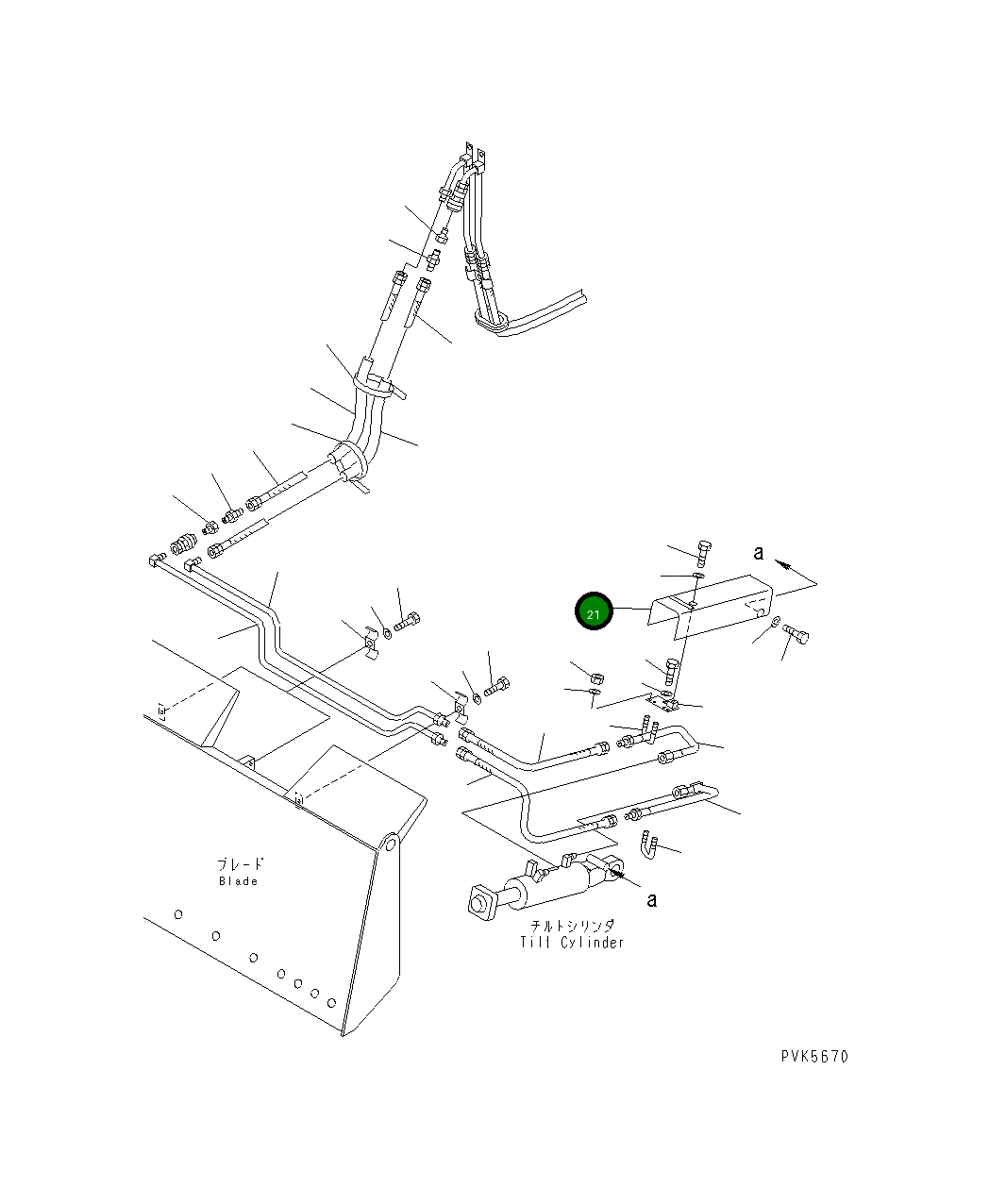 Крышка 10G-62-23250 Komatsu