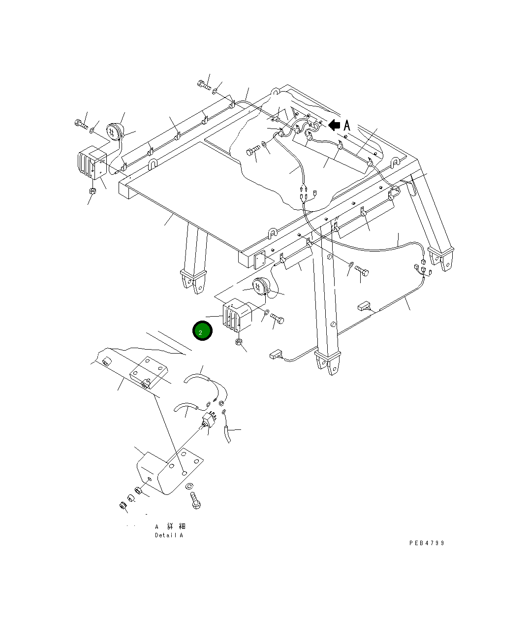 Крышка 195-978-1720 Komatsu