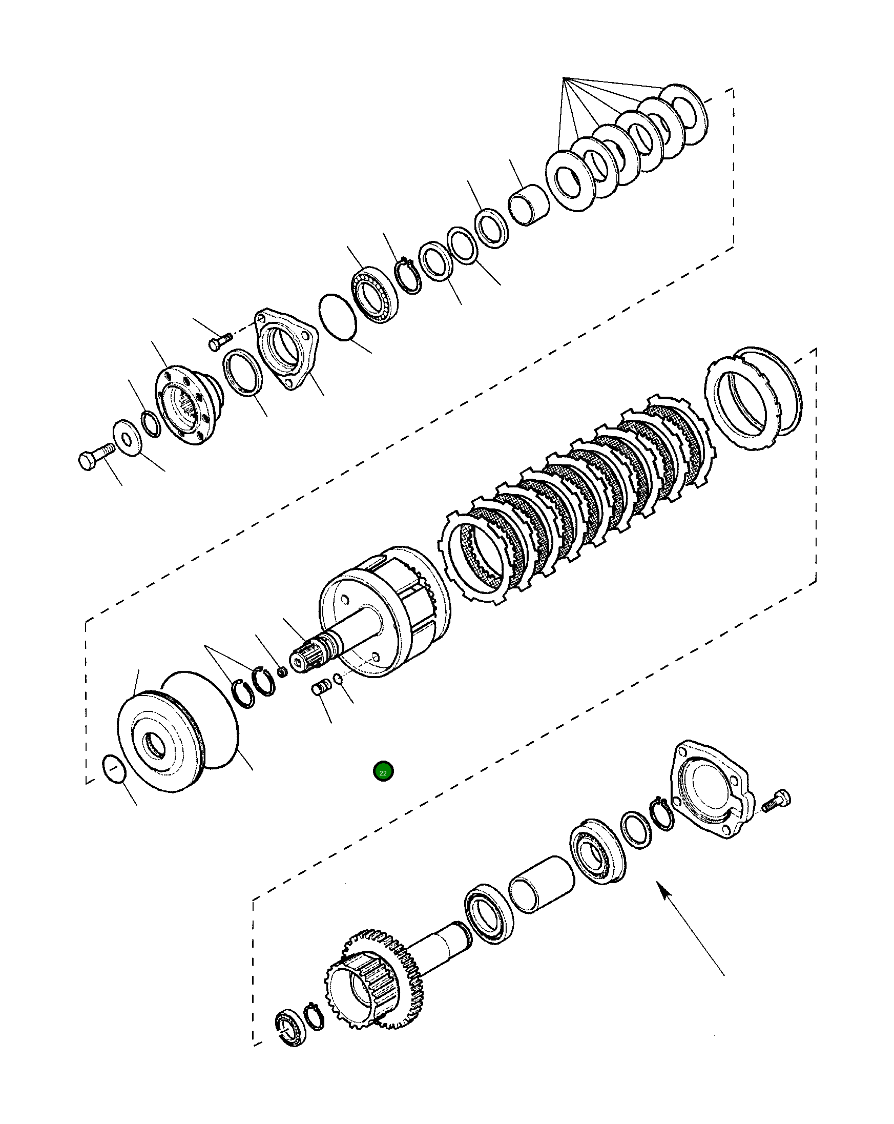 Кольцо уплотнительное (O-Ring) CAO028534 Komatsu