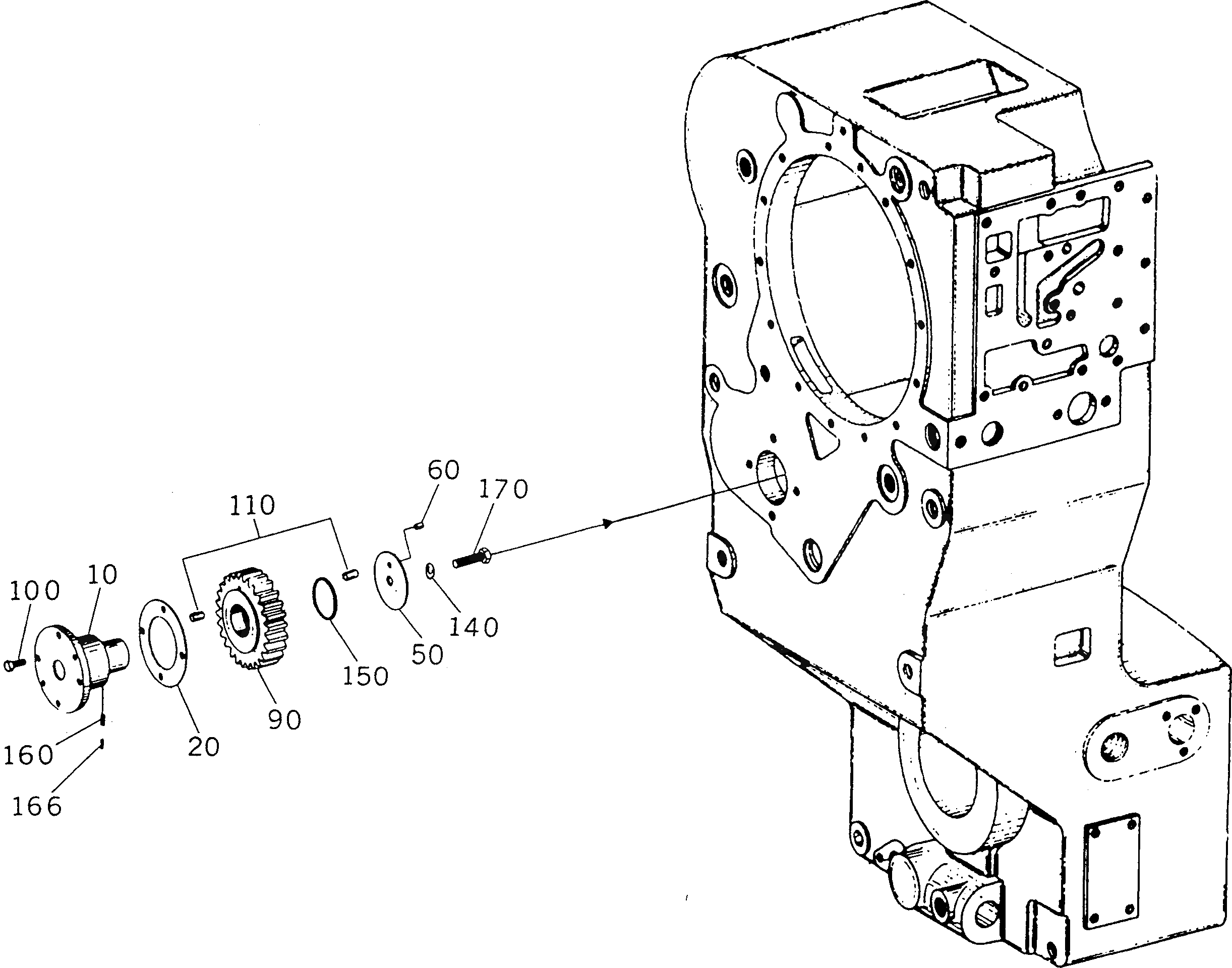 Болт BW061485  Komatsu