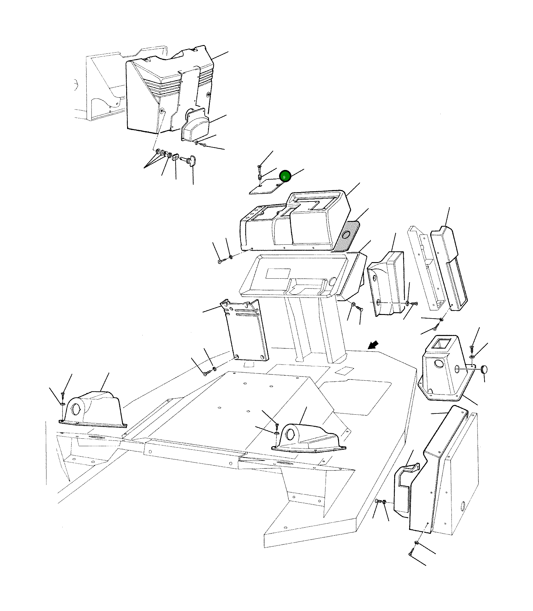 Крышка 816213157 Komatsu