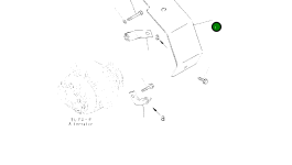 Крышка 6754-61-6530 Komatsu