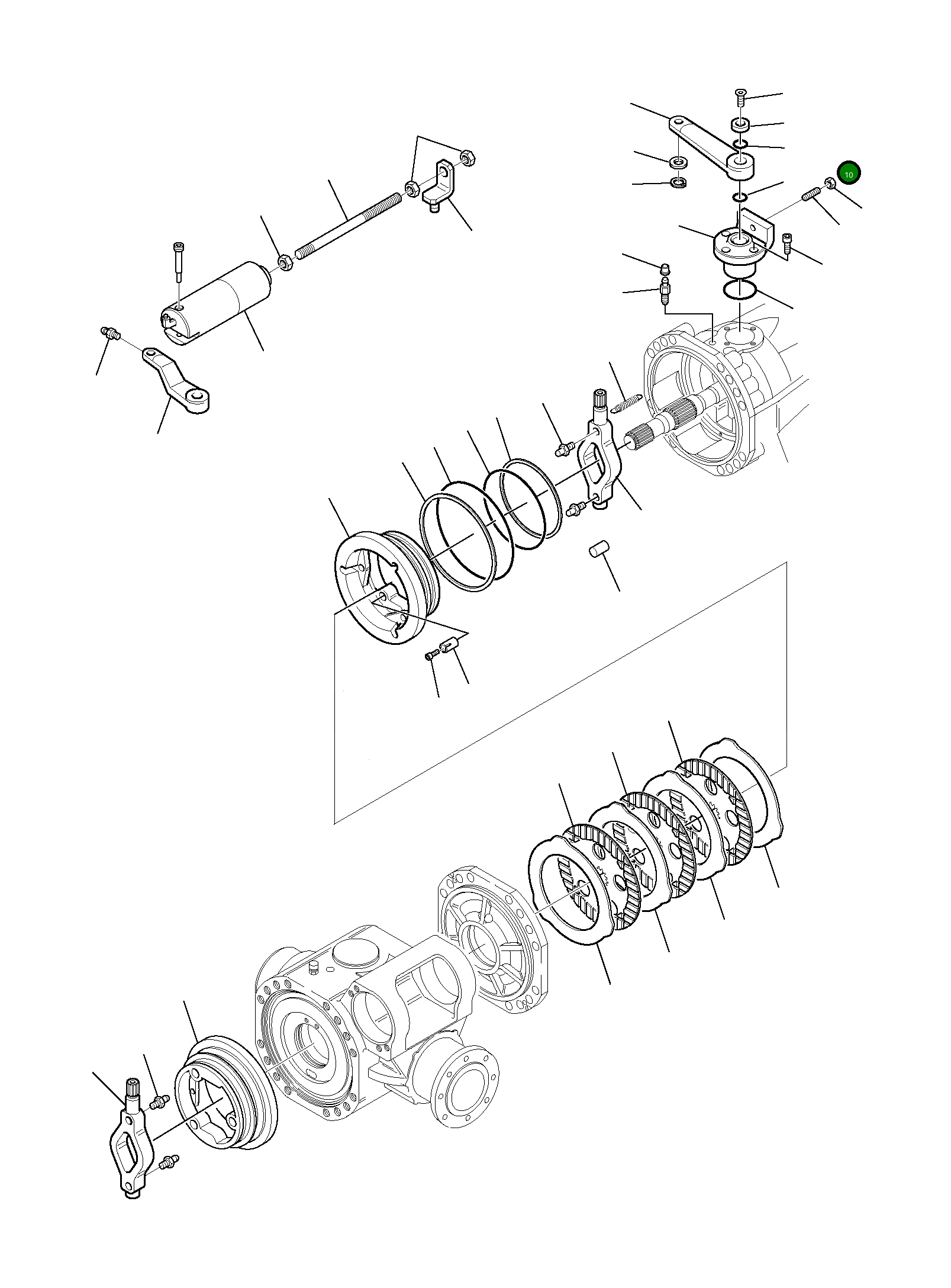 Кольцо уплотнительное (O-Ring) 22E-22-11960  Komatsu