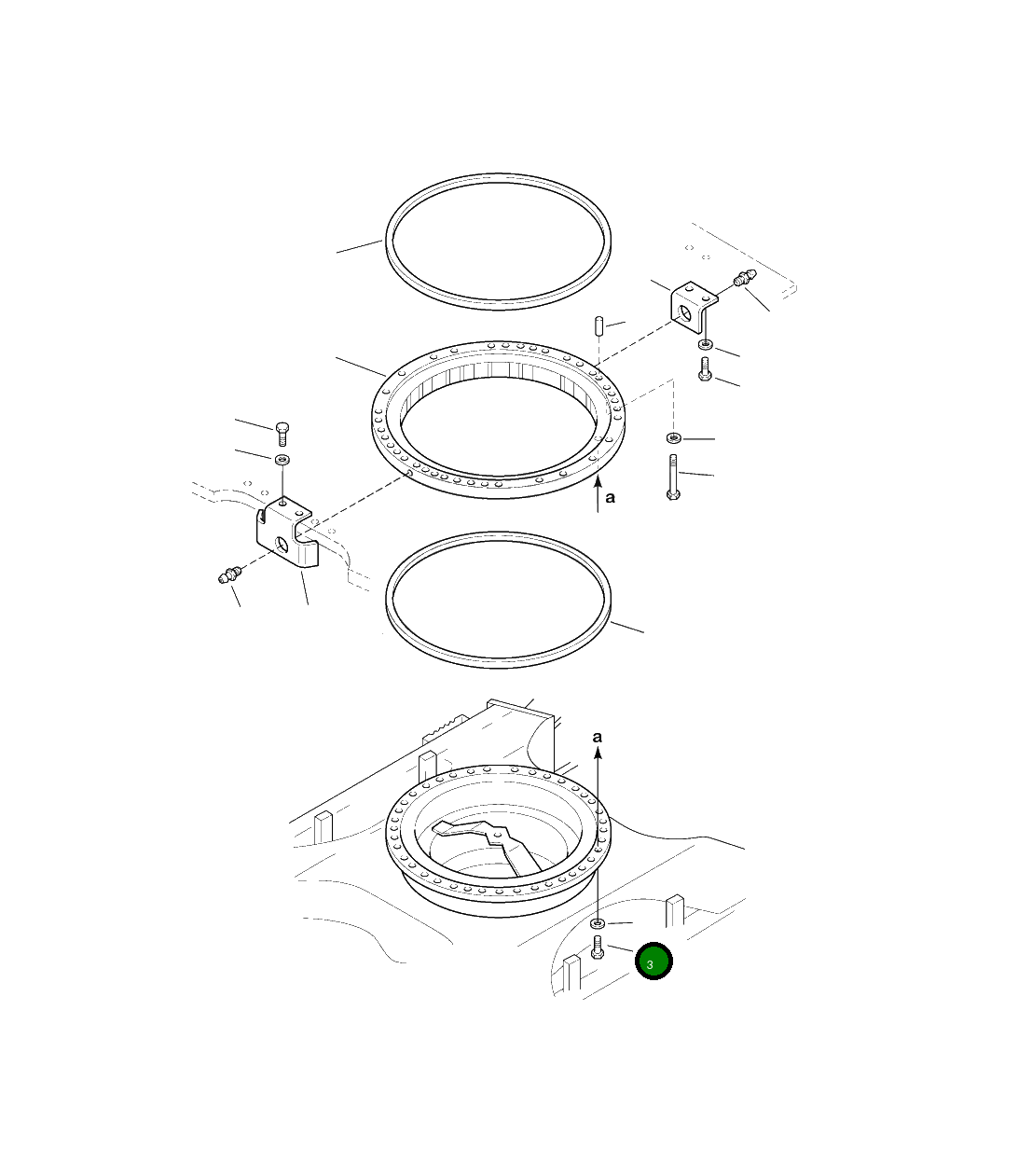 Болт 208-25-41190 Komatsu