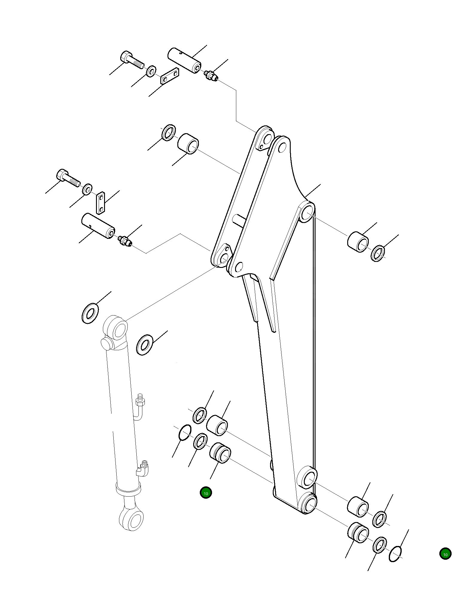 Кольцо уплотнительное (O-Ring) 855661169 Komatsu