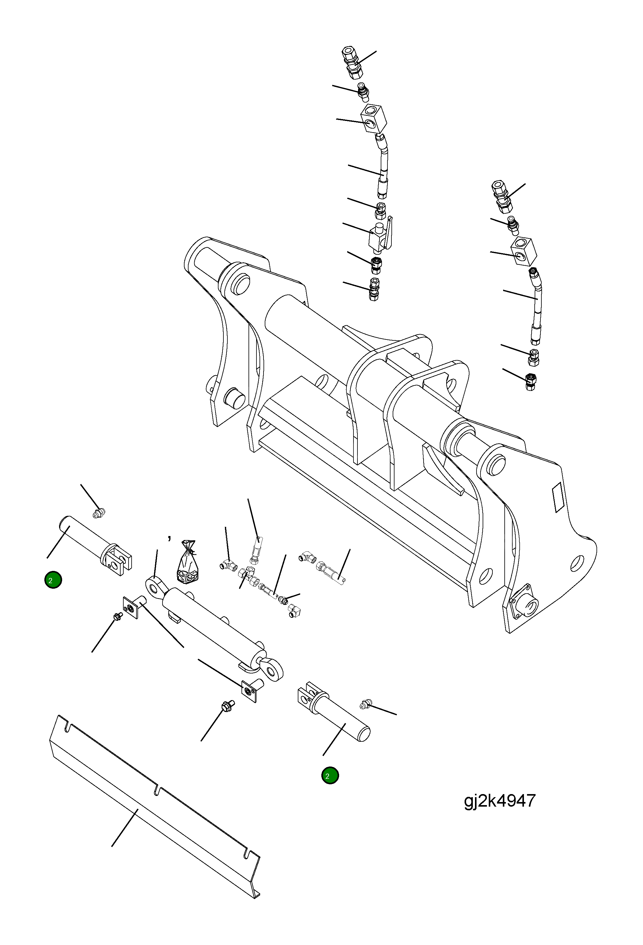 Болт 416-71-H0P09 Komatsu