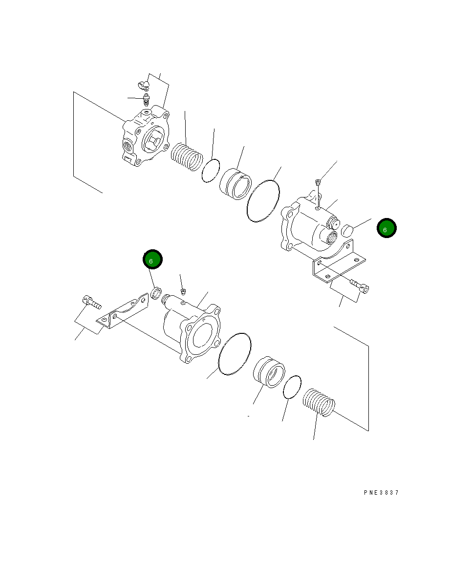 Крышка 424-35-15250 Komatsu