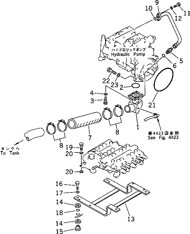 Кольцо уплотнительное (O-Ring) 07000-05220  Komatsu