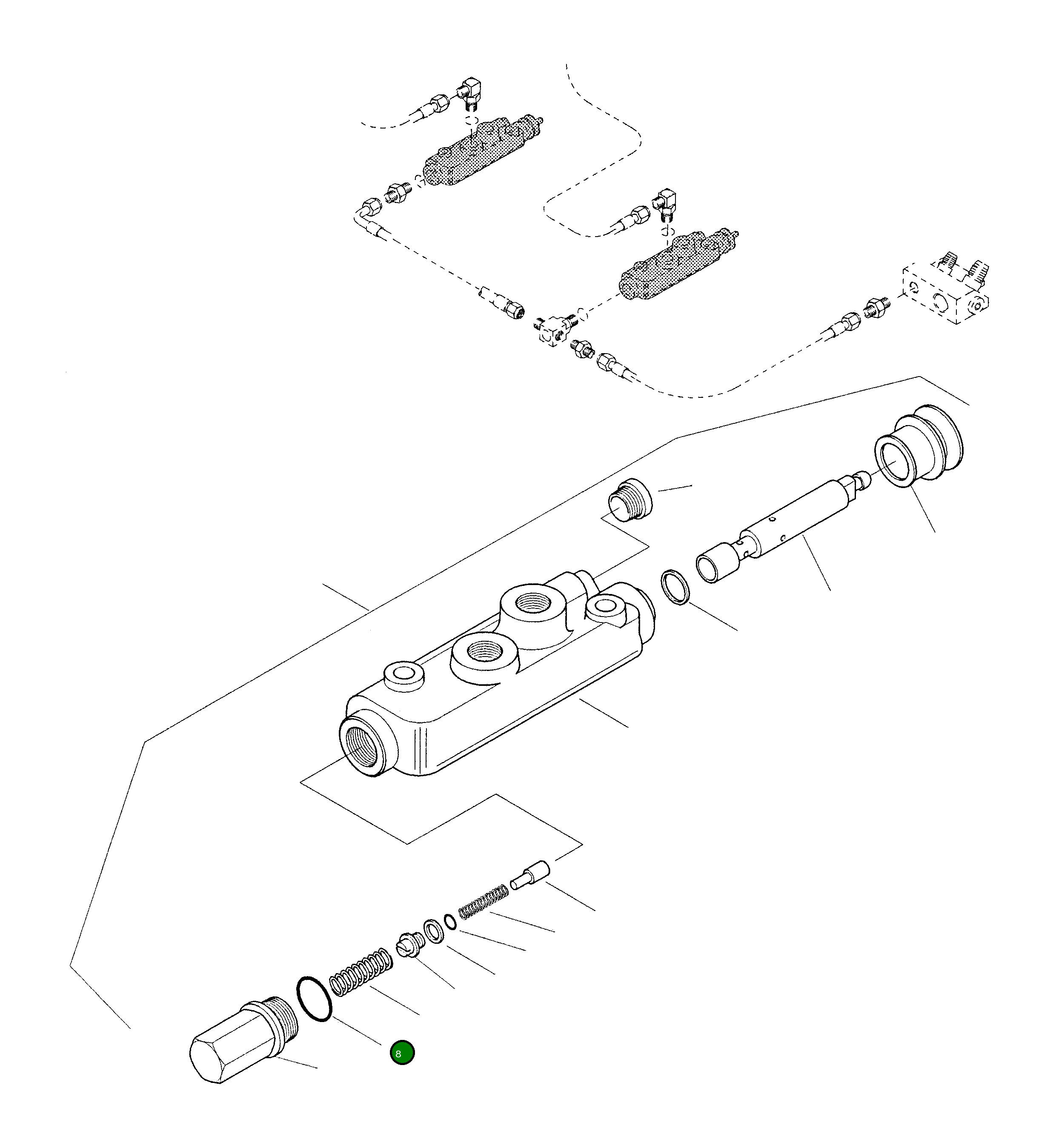 Кольцо уплотнительное (O-Ring) 421-64-H0P28 Komatsu