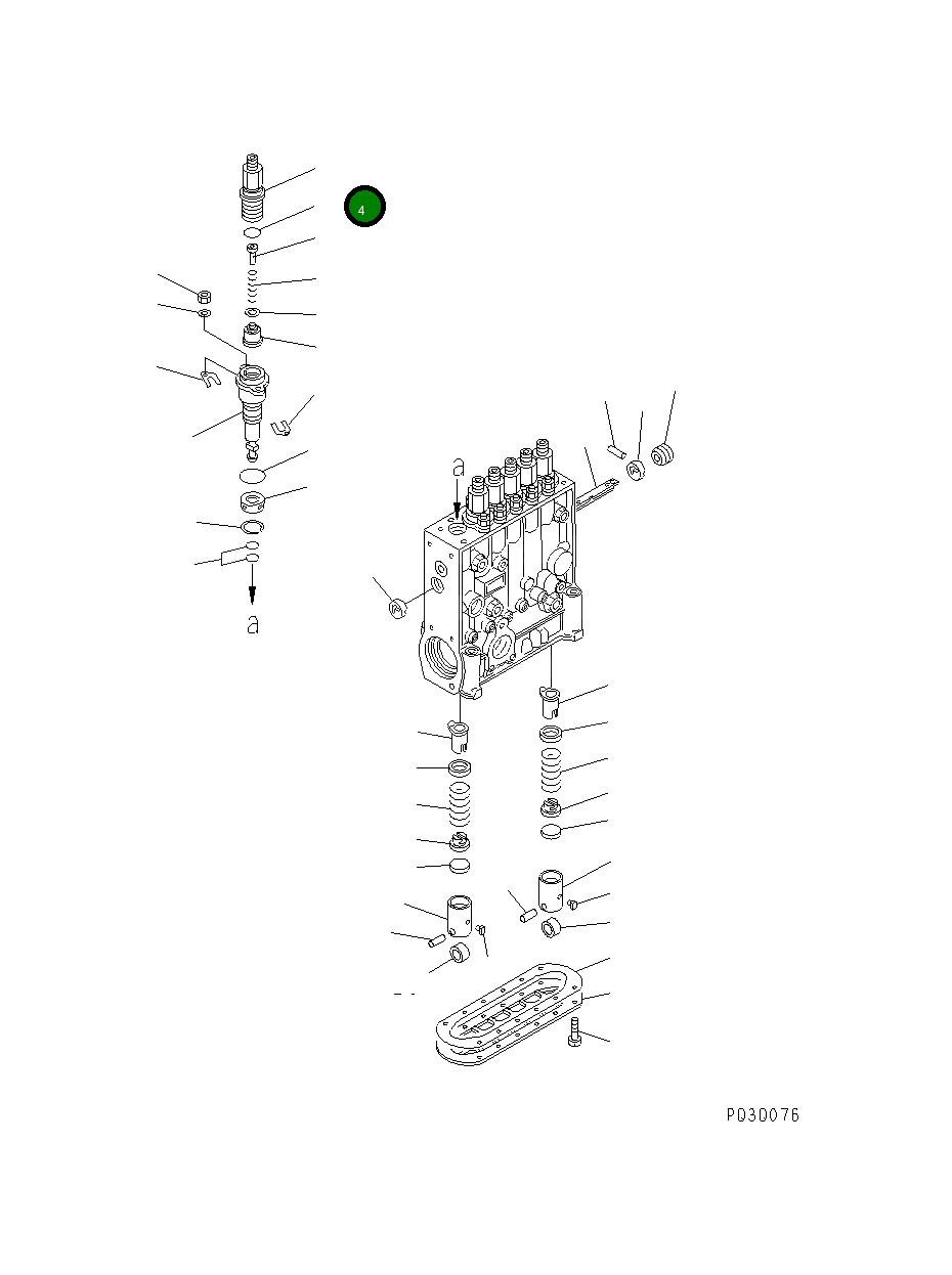 Кольцо уплотнительное (O-Ring) DK193718-0100 Komatsu