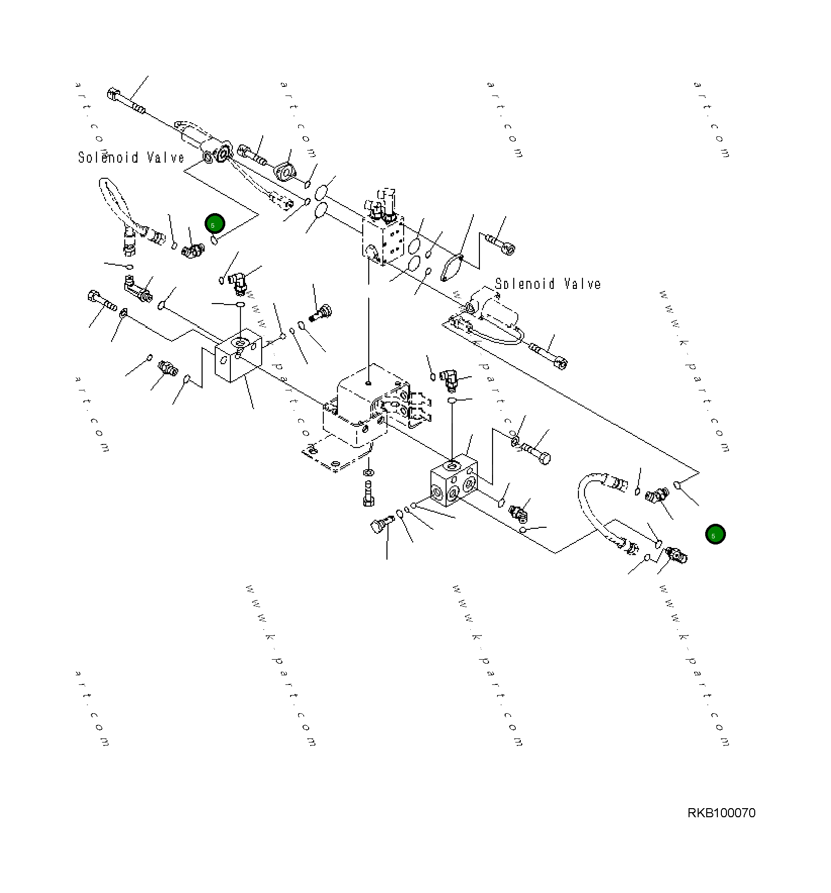 Кольцо уплотнительное (O-Ring) 21D-09-69960  Komatsu
