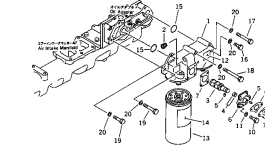Кольцо уплотнительное (O-Ring) 6151-55-5270  Komatsu