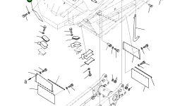 Крышка 561-74-81470 Komatsu