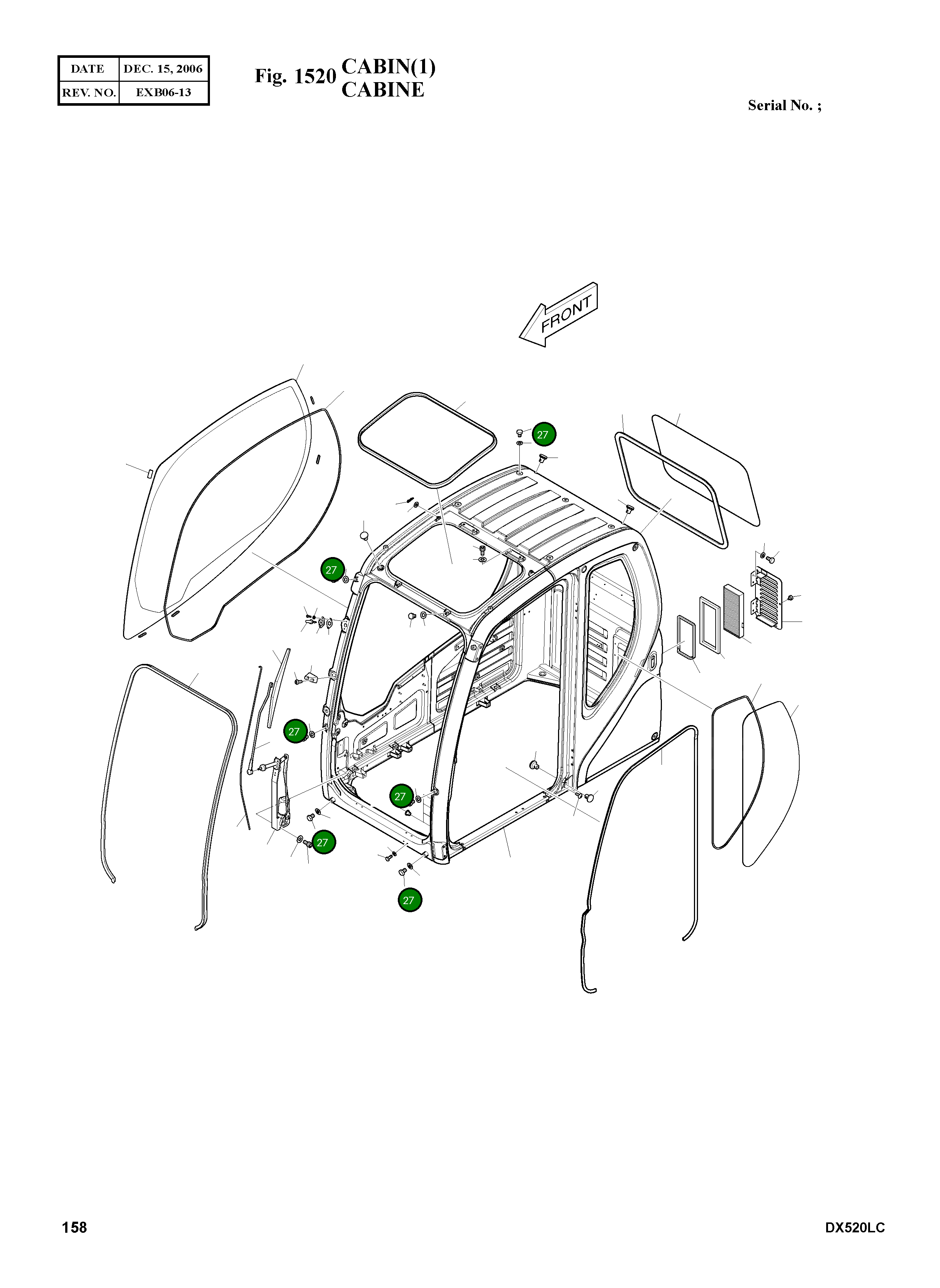 Болт 2120-2166D37 Komatsu