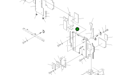 Крышка 21K-54-73313 Komatsu