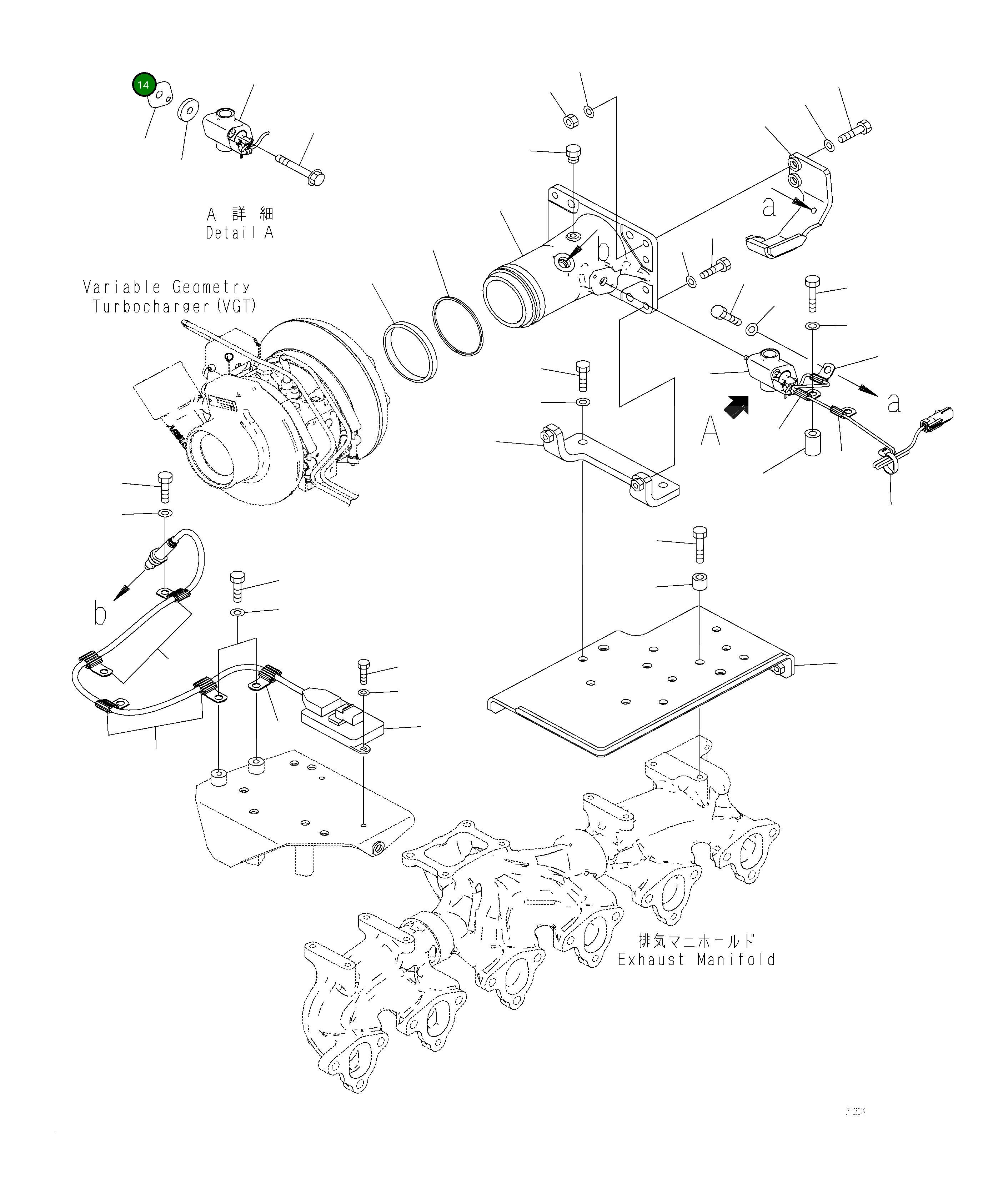 Болт 6520-71-1060  Komatsu
