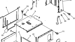 Крышка M721025206100 Komatsu
