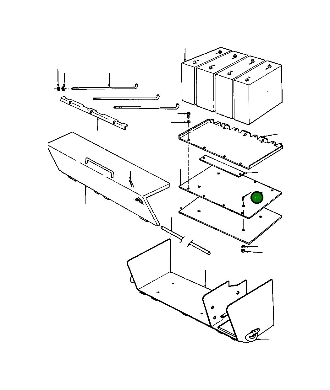 Болт 141 533 Komatsu