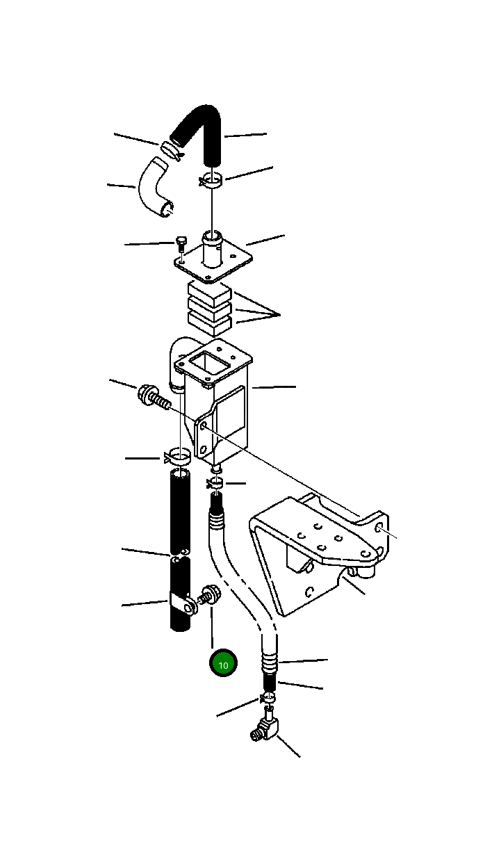Болт YM26106120202 Komatsu