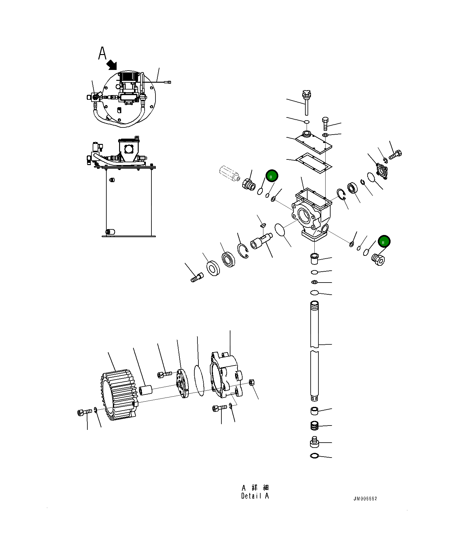 Кольцо уплотнительное (O-Ring) LI270719  Komatsu