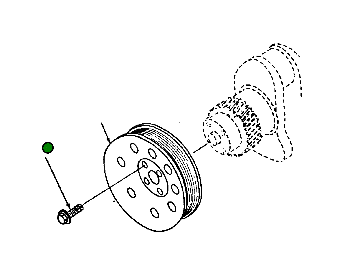 Болт 1240 237 H41 Komatsu
